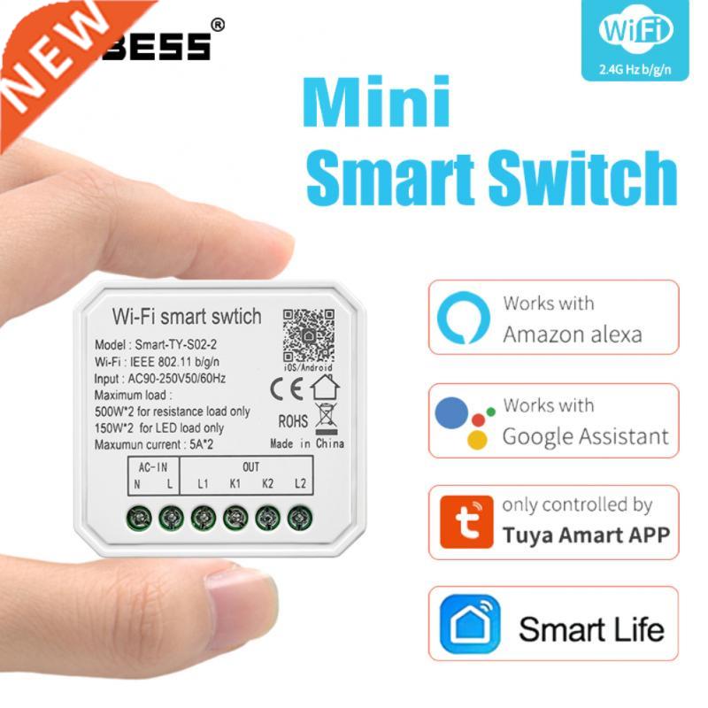 1/2 Gang  WiFi Smart Light Switch Relay Module Smart