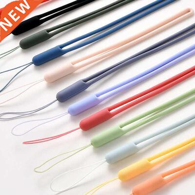 Wrist Straps Hand Lanyard Silicone Charms for Mobile Phone C