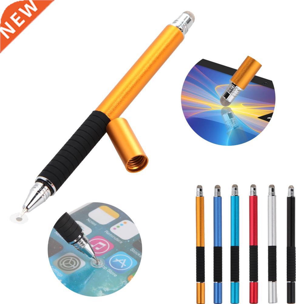 2 in 1 Mutilfuction Fine Point Round Thin Tip Touch Pen Capa