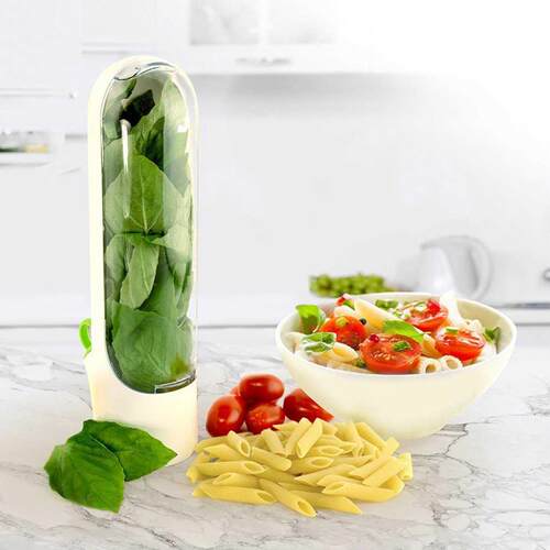 Herb Saver Kitchen Gadgets Storage Durable Container Fresh