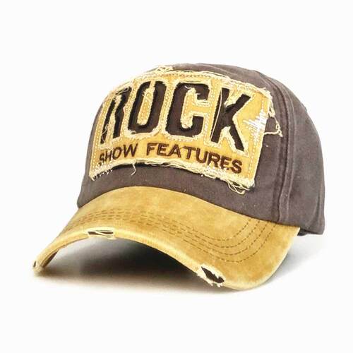 New Men and Women Frayed Old Baseball Cap Washed Cotton Pea