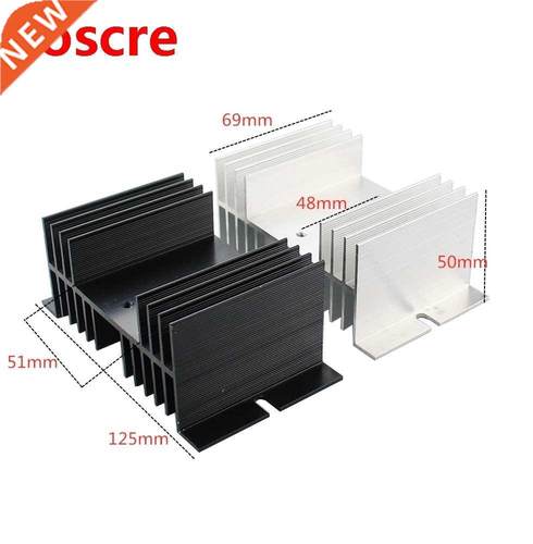 Aluminum Heat Sink Dissipation Radiator Rail Mount Suitable