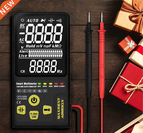 MAXRIENY ADMS9CLN 3.5 Inch Intelligent Automatic Digital Mul