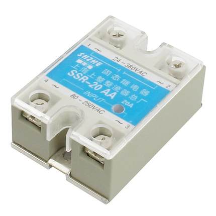 SSR-20AA AC to AC Covered Solid State Module Relay AC 80-250