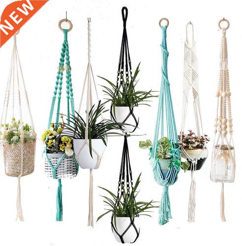 New arrival handmade macrame plant hanger macrame pot hanger