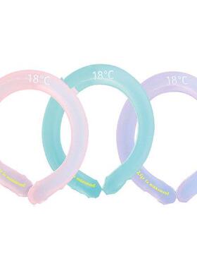 Neck Ice Wrap Hands-Free Cooling Rings For Neck Reusable