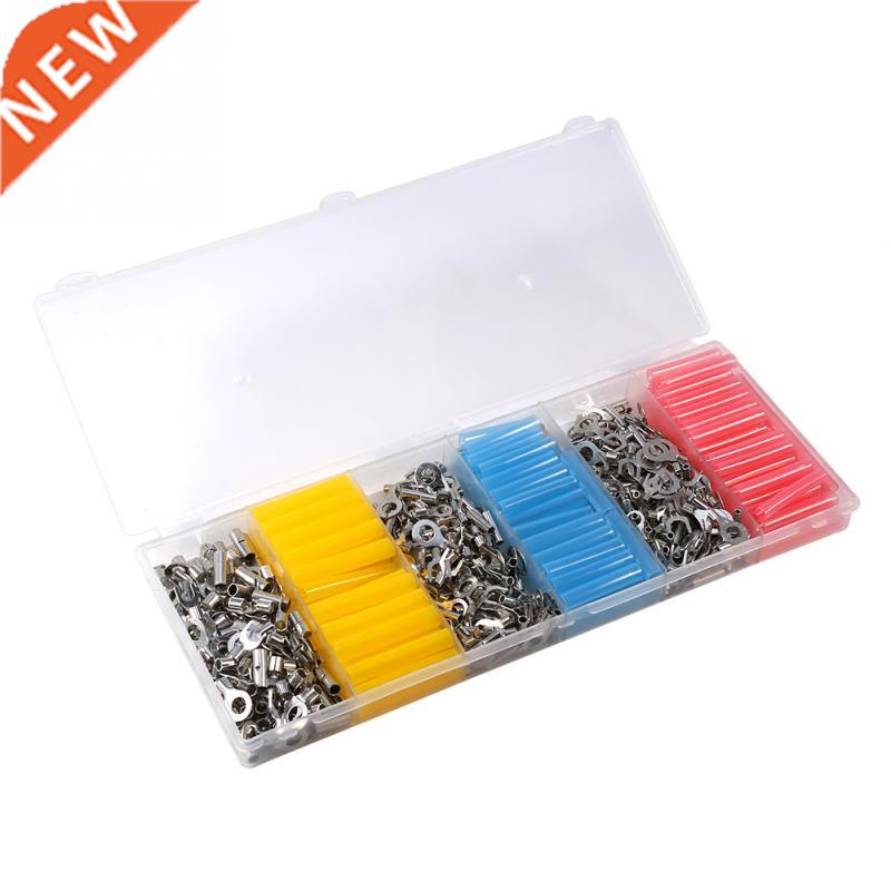 530pcs Assorted Terminals Connectors and 135pcs Heat Shrink