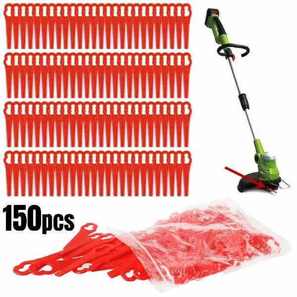 150Pcs/Set Plastc Blade Pendants for Cordless Grass