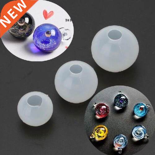Epoxy Silicone Mold 20/25/30mm Ball Shape UV Resin