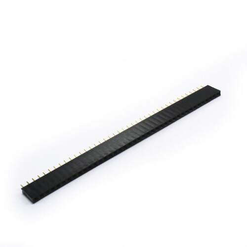 100pcs 1x40 Pin 2.54mm Single Row Female Pin Header Connecto
