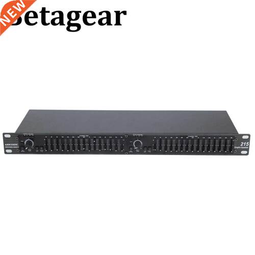 2x 15 band stereo equalizer Dual graphic equalizer EQ215 rec