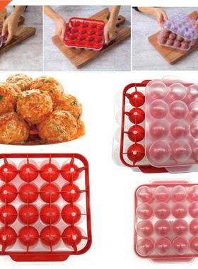 Scentless 1 Set Useful Homemade Stuffed Meat Balls Maker PP