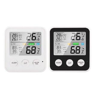 Dgtal Max/Mn Temperature Humdty Meter Bedroom Hgh