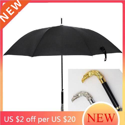 Luxury Umbrella Long Handle Double Waterproof Sunscreen