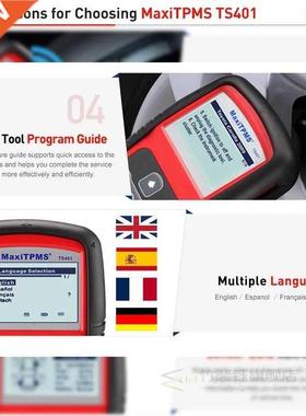 Autel MaxiTPMS TS401 Tire Pressure Monitoring System OBD2 TP