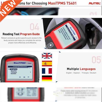 Autel MaxiTPMS TS401 Tire Pressure Monitoring System OBD2 TP