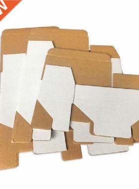 15cm 15pcs White corrugated shipping boxes white carton