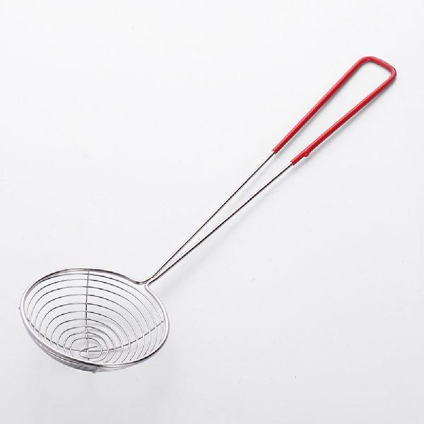 6PCS ainless eel Bubble Tea Colander Skimmer Long