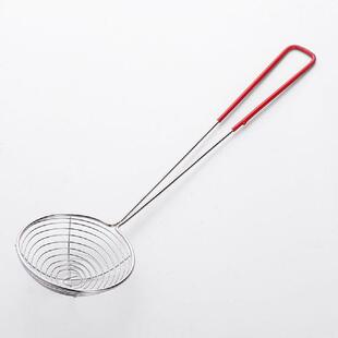 6PCS ainless eel Bubble Tea Colander Skimmer Long
