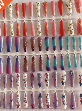 Long False Nails Tips for Nails Fingernails Acrylic Fake