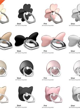 Ring bracket Phone Back Suction Finger Ring Support Holder K