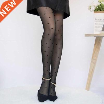 1PC Sexy Women Pantyhose Summer Nylon Heart Tights with Polk