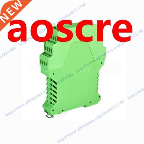 Three level green plastic electronics enclosure plc din rail