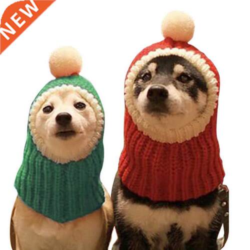 Funny Christmas Pet Dog Cat Hats Winter Warm Pet Caps for