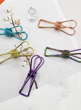 Stainless Steel Household Office Travel Clothespin Photo