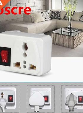 UK Universal apter Portable Extension Converter Plug Socke