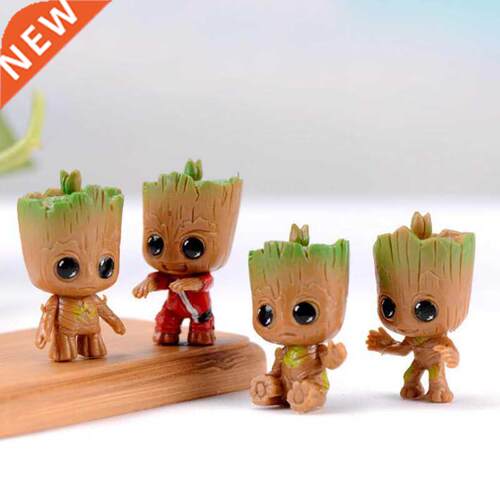 4pcs/set Marvel Guardians of The Galaxy Avengers Tiny Cute B