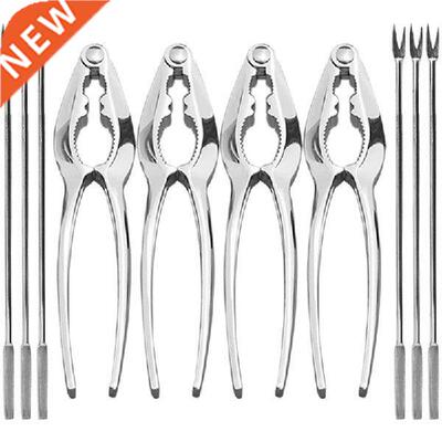New Seafood Tools Set Nut Crackers of 10 Pcs Seafood Opener