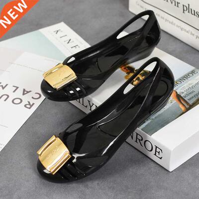 Summer New Jelly Shoes Women's Shoes Crystl Sndls Comfort