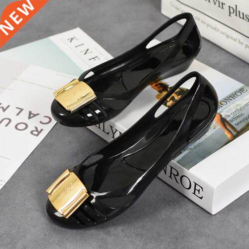 Summer New Jelly Shoes Women's Shoes Crystl Sndls Comfort