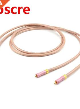 One Pair Shark 5N OCC Silver Plated Audio Interconnect Cable