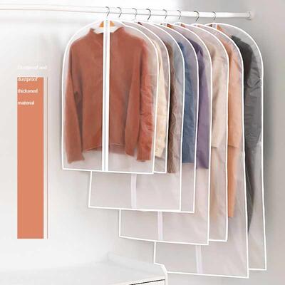 Top Clothes Hanging Garment Dress Clothes Suit Coat Dust Cov