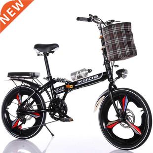 WolFAce 20-inch Folding Bicycles Variable Speed Shock Absorp