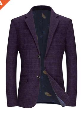 Fashion Brand Men Casual Blazers Autumn New Men's Plaid nd S