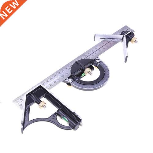 3in1 Ruler 300mm 180 Degree Combination Square Set Angle Fin