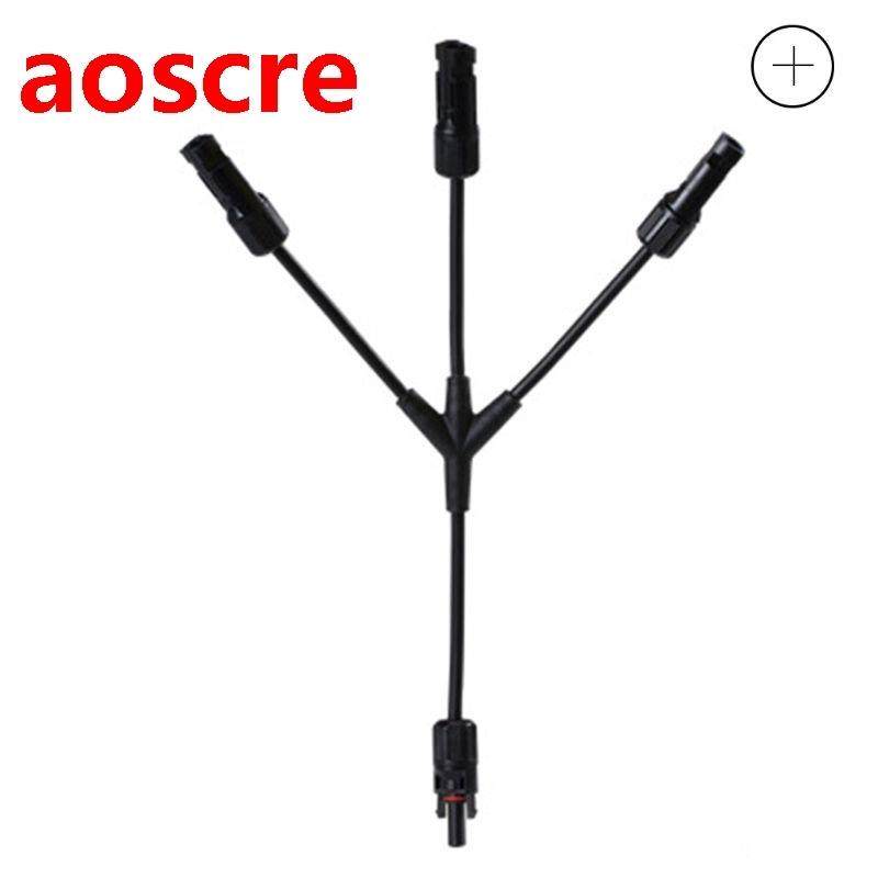 Y Shape 1 to  Solar Panel Connector Adapter Waterproof IP65