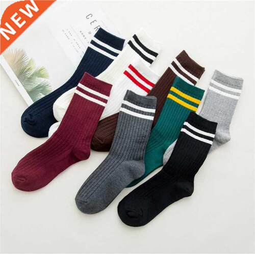 Funny Cute Japanese High School Girls Cotton Loose Striped C