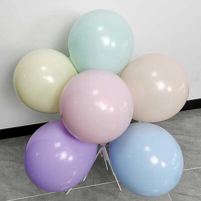 0/50pcs 5/12/ 10inch Macaron Latex Balloon Pastel Pink Whi