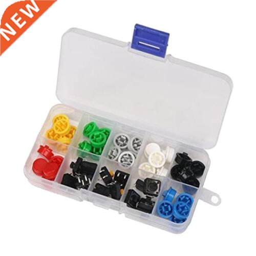 Tactile Button Switch Momentary Tact & Cap 12x12x7.mm As