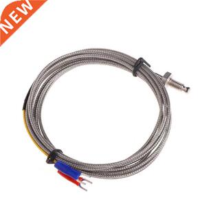 J Type M6 Screw Probe Thermocouple Sensor with 2M Cable for