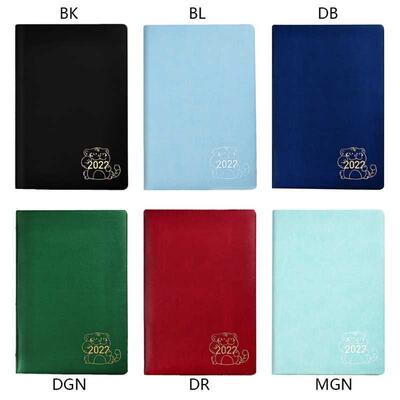 Leather Academic Planner Daily Monthly Dated Pages Hourly Ti