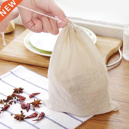 Reusable Cotton food filter bag NUT MILK MYLK SPROUTING JUI