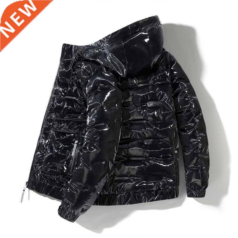 Winter Men's Hooded Parkas Windbreaker Fashion Thermal Coats