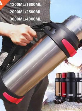 1200-4000ML Large Thermos Bottle Vacuum Flasks Stainless Ste