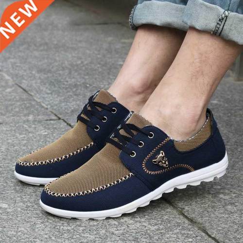 Walking sneakers Men Casual Shoes Breathable Flats Loafers L