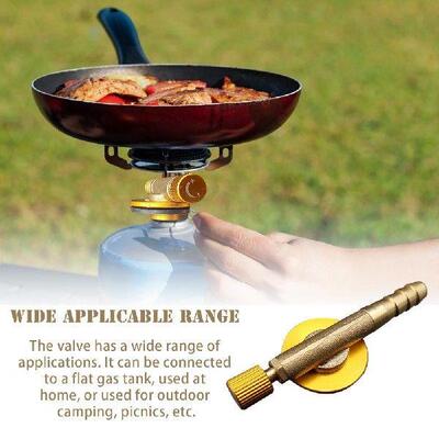 Outdoor Camping Gas Stove Regulating Valve Safe Switching